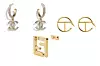 Chanel naušnice (590 funti)/ Telfar naušnice (rasprodane)/ Fendi naušnice (590 eura)