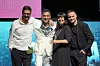 Danis Tanović, Amra Bakšić Čamo, Nikola Kuprešanin i Adnan Lugonić