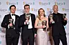 Producenti Pete Czernin i Graham Broadbent, glumica Kerry Condon i redatelj Martin McDonagh dobitnici nagrada za film ‘The Banshees of Inisherin‘