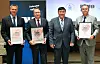 Sanjin Mihelic,Velimirr Neidhart,Miroslav Gasparovic i Sandor Fasimon