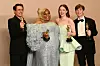 Mandatory Credit: Photo by David Fisher/Shutterstock (14370028mb) Actor In A Supporting Role - Robert Downey Jr. - Oppenheimer as Lewis Strauss, Actress In A Supporting Role - Da‘Vine Joy Randolph - The Holdovers as Mary Lamb, Actress In A Leading Role - Emma Stone - Poor Things as Bella Baxter and Actor In A Leading Role - Cillian Murphy - Oppenheimer as J. Robert Oppenheimer 96th Annual Academy Awards, Press Room, Los Angeles, California, USA - 10 Mar 2024