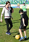 The Duke and Duchess of Cambridge visit the Irish Football Association at Windsor Park, Belfast, UK, on the 27th February 2019. 27 Feb 2019,Image: 416536234, License: Rights-managed, Restrictions: NO United Kingdom, Model Release: no, Credit line: MEGA / The Mega Agency / Profimedia