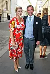 Budući veliki vojvoda sa suprugom, princezom Stephanie