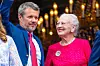 Kralj Frederik X. i bivša danska kraljica Margrethe snimljeni 26. svibnja 2024.