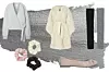 Gumice za kosu H&M / Plašt s remenom Yves Salomon; Net-A-Porter / Kardigan King&Tuckfield Net-A-Porter / Torbica Loeffler Randall; Net-A-Porter / Balerinke Tamaris; Mass (299,00 kn)