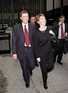 Melinda i Bill Gates na konferenciji Poslovne škole Sveučilišta Columbija 1999.