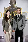 Elizabeta Ružić i Marko Purišić (Baby Lasagna) na 31. dodjeli glazbene nagrade Porin