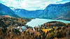 Panoramski pogled na jezero Bohinj