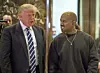 Donald Trump i Kanye West 2016. godine