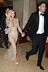 January 5, 2020, Beverly Hills, Kalifornien, USA: Paris Hilton mit Begleitung nach der Verleihung der 77. Golden Globe Awards im Beverly Hilton Hotel. Beverly Hills, 05.01.2020, Image: 491352060, License: Rights-managed, Restrictions: , Model Release: no, Credit line: Dave Starbuck / Zuma Press / Profimedia