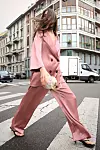 Zara blejzer nabrane teksture (39,95 eura)/nabrane hlače (25,95 eura)