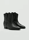 Kožne kaubojske gležnjače - prije 69,99 eura, sada 54,99 eura