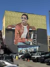 Stevie Wonder - mural na dvorani Music Hall of Fame