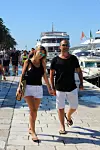 Hvar 11.08.2019. / foto: Davor Matota / Vanja Halilovic i Frano Barbieri