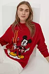 Crveni dežmper i Mickey na skijanju, H&M.