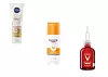 NIVEA Sun Luminous630 Anti-Spot SPF 50 krema za visoku zaštitu od sunca i pigmentnih mrlja, 96,20 kn, VICHY Liftactiv Specialist B3 Dark Spots serum s niacinamidom i glikolnom kiselinom, 277,50 kn, EUCERIN Pigment Control SPF 50+ tonirana gel-krema s thiamidolom koji smanjuje tamne mrlje i sprječava njihovo ponovno pojavljivanje, 172,28 kn.