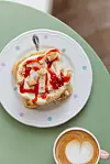 Rolice jagoda-cheesecake