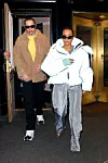 Davidson je u studenome stupio u romantičnu vezu s Westovom bivšom suprugom Kim Kardashian.