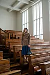 Torbica Marc Jacobs / Tenisice Veja / Jakna Twinset, Košulja Twinset/ Suknja Twinset / Ogrlica Twinset / Torbica Coccinelle