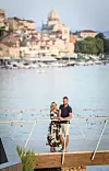 Sabrina i Bakir uživaju u šetnjama uz more
