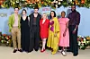 Glumačka ekipa ‘Bridgertona‘: Luke Thompson, Claudia Jessie, Luke Newton, Nicola Coughlan, Golda Rosheuvel, Adjoa Andoh i Martins Imhangbe
