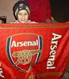 Igor kao najmlađi član fancluba Arsenala u Zagrebu