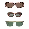 Fenty Classified (Rose Havana) 480$ Dries Van Noten 295.14€ (Net-a-porter) Hydromatic 89$ (Le Specs)