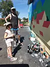Chez se pobrinuo za mural u Glini