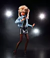 Barbie lutka Tina Turner.