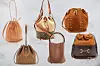 Plisirana torba Mansun Gavriel; Matches Fashion (825 eura)/ kožna torba Jil Sander; My Theresa (1,350 eura)/ platnena torba Loewe; Matches Fashion (2000 eura)/ torba s čvrstom ručkom Marni; Net-a-Porter (12 000 kn)/ torba od brušene kože Saint Laurent (1950 eura)/ kombinirana torba Gucci (1590 kn)