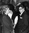 S prijateljicom i vjernom mušterijom, francuskom glumicom Catherine Deneuve
