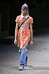 Model walks on the runway during the Gucci menswear show, Milan Fashion Week Mens 2020-2021 FW Jan. 14, 2020, Image: 492780048, License: Rights-managed, Restrictions: *** World Rights ***, Model Release: no, Credit line: Jonas Gustavsson / ddp USA / Profimedia