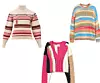 Pulover od alpaka vune Isabel Marant (€360)/ crop pulover H&M (89,99 €)/ kontrastni pleteni pulover Mango (239,90 kn)