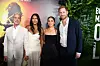 Meghan i Harry s Brianom Robbinsom, izvršnim direktorom Paramount Picturesa i Nickelodeona, i njegovom suprugom Tracy James