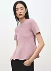 Majica peplum kroja s kratkim rukavima - prije 39,99 eura, sada 25,99 eura