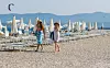 Šljunčana plaža u Hrvatskoj (Zlatni rat, otok Brač)