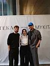 Vlasnica i direktorica Optoteke Doris Artiček u društvu dizajnera Vjeke Franetovića i Nikice Ivančevića