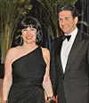 Christiane Amanpour i bivši suprug James Rubin