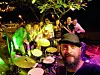 Maja Grgić na nastupu s bendom makedonskog gitarista Damjana Pejčinoskog.