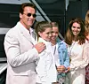 Arnold i Maria s kćerima Katherinom i Christinom 2003. godine