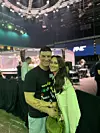 Matej Batinić s curom Mirelom koja mu je najveći oslonac