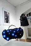 Izlozba modnih dizajnera Vizije - Preobrazaj svakidasnjeg / Galerija Ulupuh / Zagreb 23.01.2020. / foto: Maja Jurovic / Matea Banoza Blazevic, Mala nocna torbica