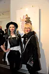 Izlozba modnih dizajnera Vizije - Preobrazaj svakidasnjeg / Galerija Ulupuh / Zagreb 23.01.2020. / foto: Maja Jurovic / Ines Zrnc Gregorina i Milena Rogulj