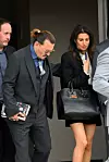 Johnny Depp s odvjetnicom dok je romansa cvjetala.