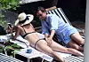 BGUK_1296213 - *EXCLUSIVE* ** RIGHTS: WORLDWIDE EXCEPT IN FRANCE, ITALY ** Positano, ITALY - *WEB MUST CALL FOR PRICING* Maria Sharapova and Alexander Gilkes get frisky while on holiday in Positano! The Russian-born tennis star lounged poolside with her millionaire boyfriend Alexander Gilkes, the founder of online auction house Paddle8. The loved-up pair enjoyed champagne, and engaged in quite a bit of PDA, with Gilkes caressing and kissing Sharapova's backside, and later lying on top of her with Maria's legs wrapped around him. Afterward, Gilkes set out an alfresco meal for the two to enjoy. Pictured: Maria Sharapova, Alexander Gilkes *UK Clients - Pictures Containing Children Please Pixelate Face Prior To Publication*, Image: 379131293, License: Rights-managed, Restrictions: , Model Release: no, Credit line: Profimedia, Xposurephotos