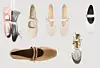 Model od bukle tkanine i umjetne kože 27,95 € ZARA/ Mrežasti model 78 € ALDO/ Kožnati model 179,90 € HÖGL/ Model od satena 39,95 € ZARA/ Bijeli model 79,95 € MASSIMO DUTTI
