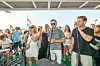 Iva Ajduković, Josip Palameta i Jure Brkljača