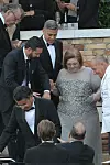 George sa sestrom Adelijom na svom vjenčanju u Veneciji