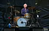 Charlie Watts na koncertu u Edinburghu u Škotskoj 2018.