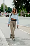 Street style, Mathilde Gohler arriving at 7 days active Spring Summer 2021 show, held at Carlsberg HQ, Copenhagen, Denmark, on August 10th, 2020.,Image: 551765613, License: Rights-managed, Restrictions: , Model Release: no, Credit line: Bertrand-Hillion Marie-Paola/ABACA / Abaca Press / Profimedia